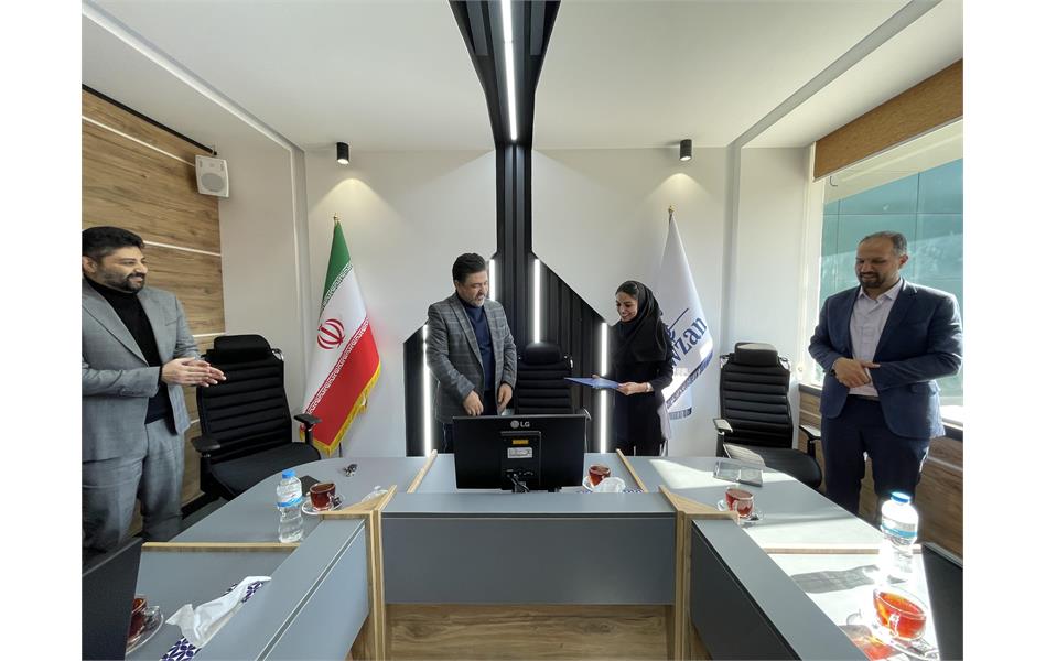 معارفه سرپرست مدیریت بازرگانی خارجی.شرکت اوزان