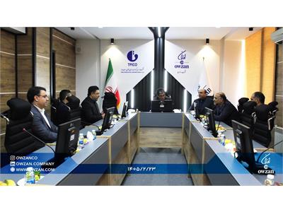 بازدیدمدیران عامل شستا وتیپیکو ازشرکت اوزان