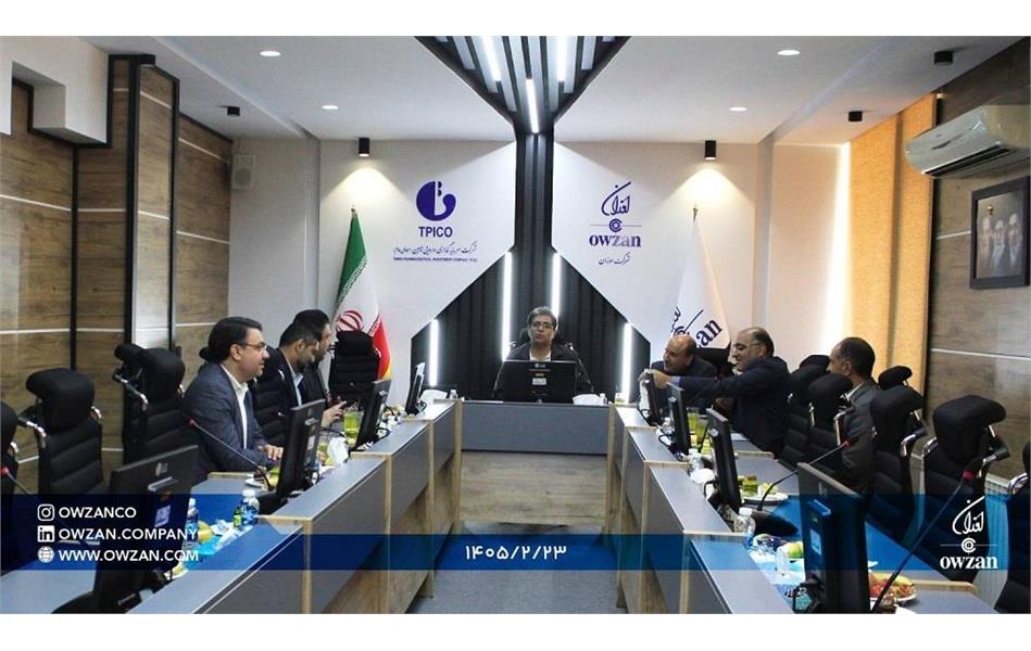 بازدیدمدیران عامل شستا و تیپیکو از شرکت اوزان وبررسی راهبردهای توسعه ای